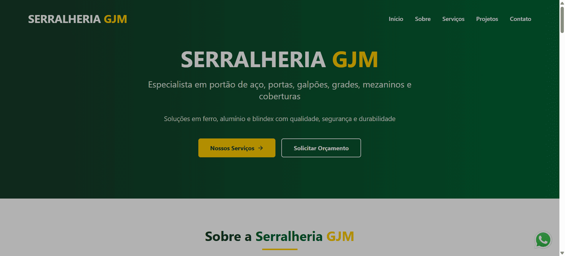 Serralheria GJM
